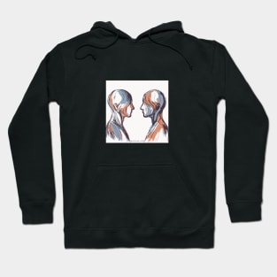 Two Colors In My Head Hoodie